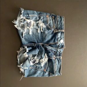 American Eagle outfitters jean shorts.